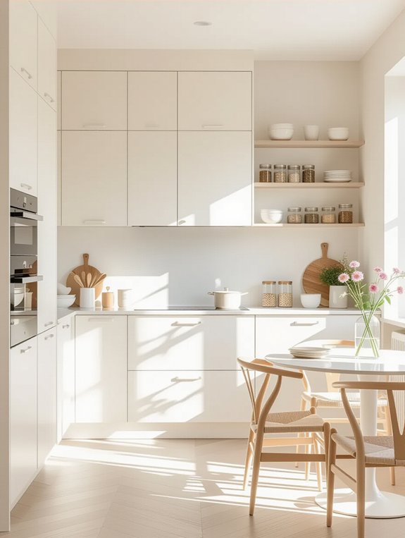light colors expand spaces