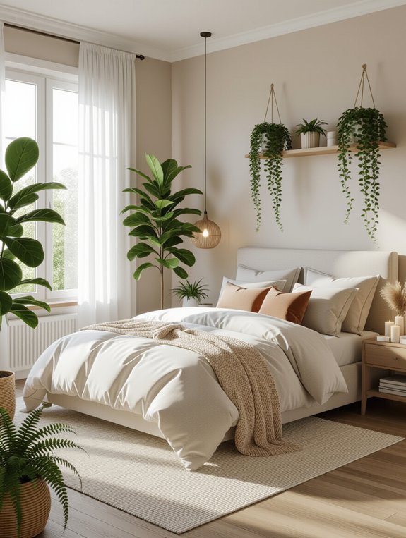 low maintenance indoor plant decor