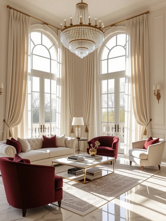 luxurious fabric window treatments