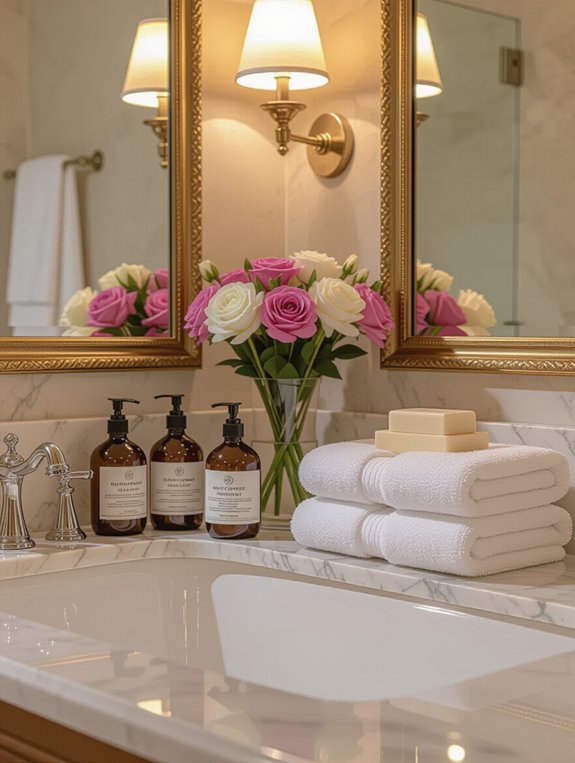luxurious guest bath essentials