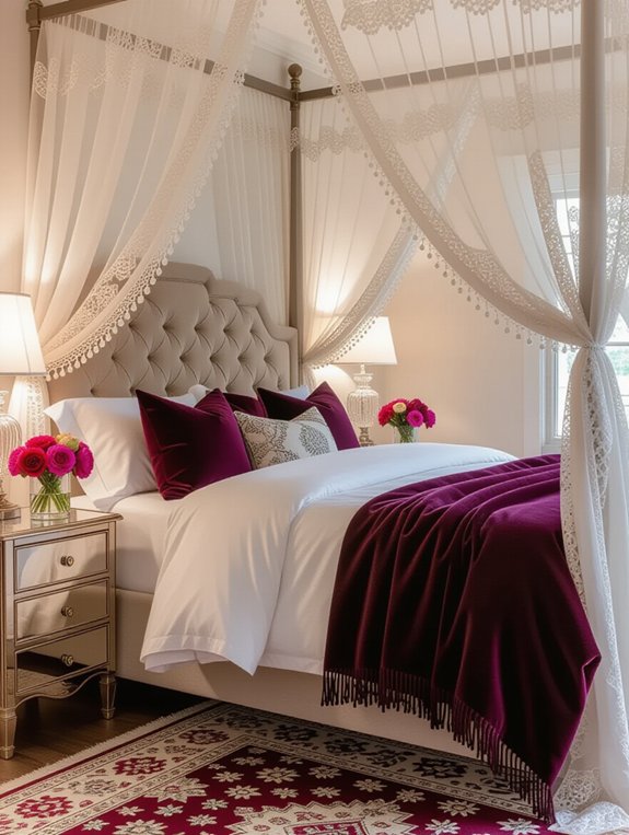 luxurious layered textile comfort