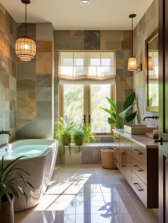 luxurious natural stone finishes