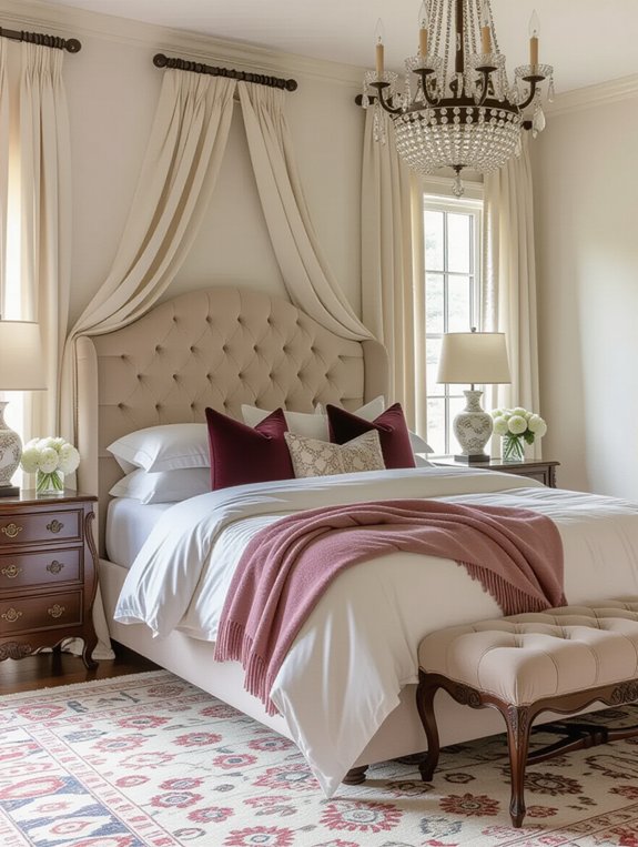 luxurious textiles elevate elegance