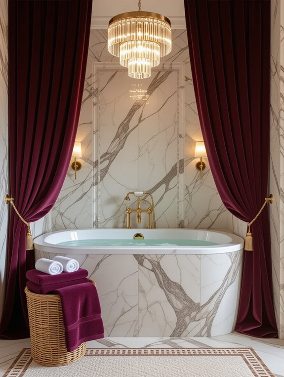 luxurious textures elevate relaxation