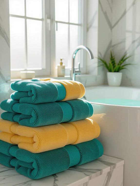 luxurious towels elevate comfort