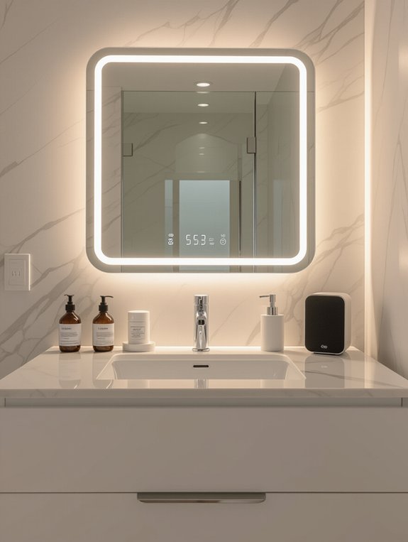 luxury smart bathroom features