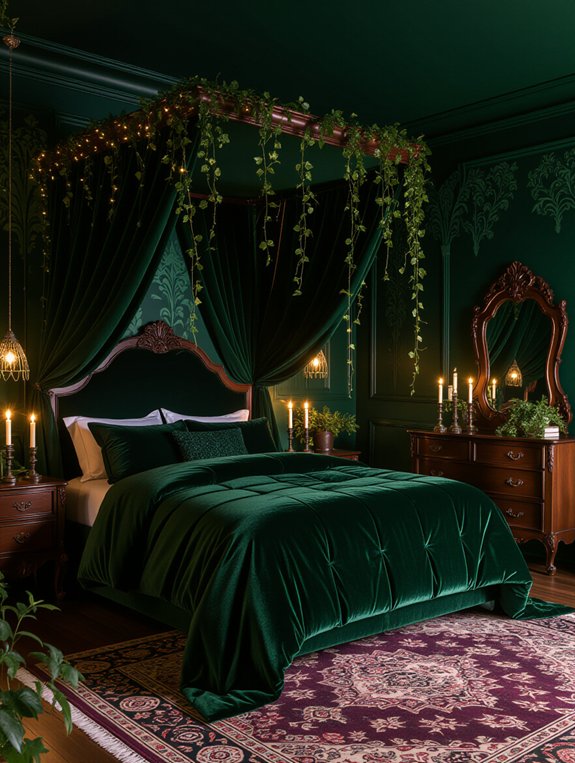 magical forest bedroom retreat
