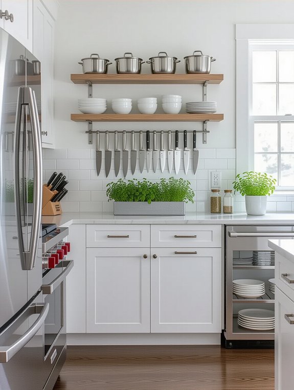 magnetic knife strip installation