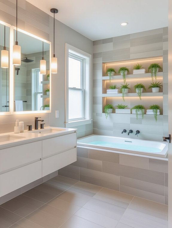 maximize bathroom space creatively