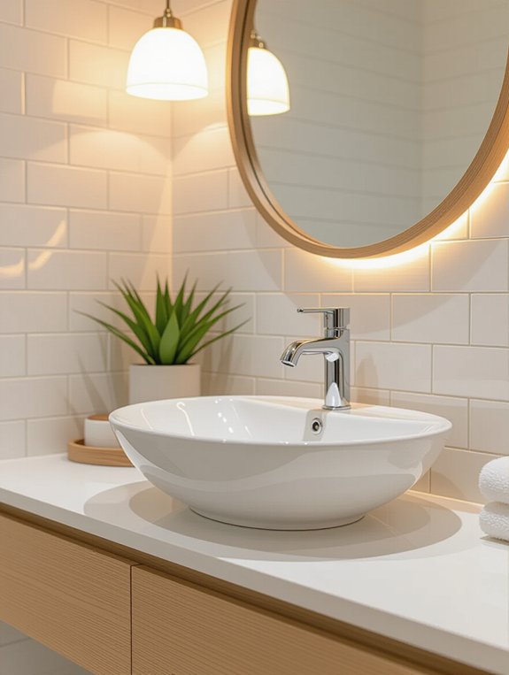 maximize bathroom space efficiently