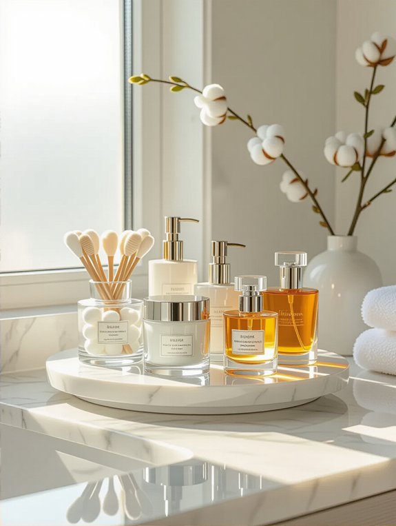 maximize bathroom storage access
