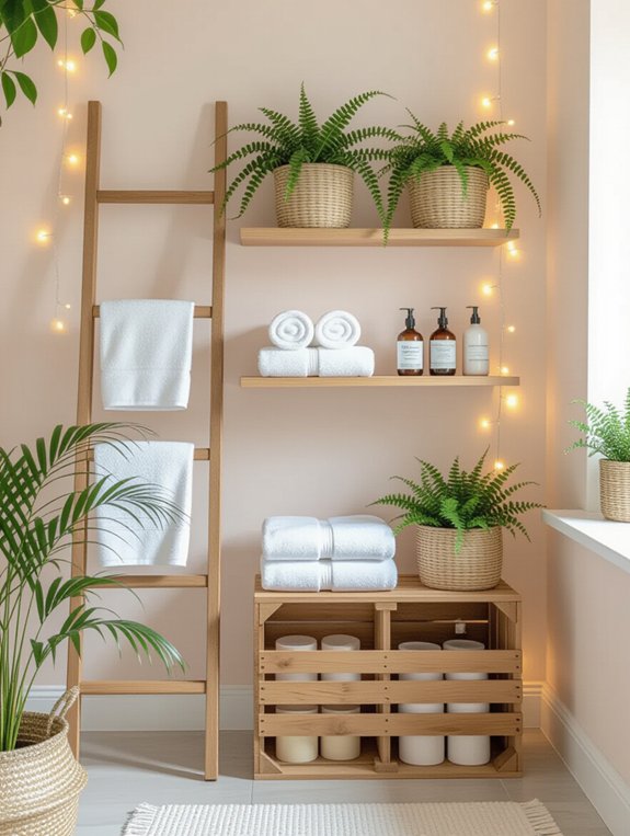maximize bathroom storage efficiently
