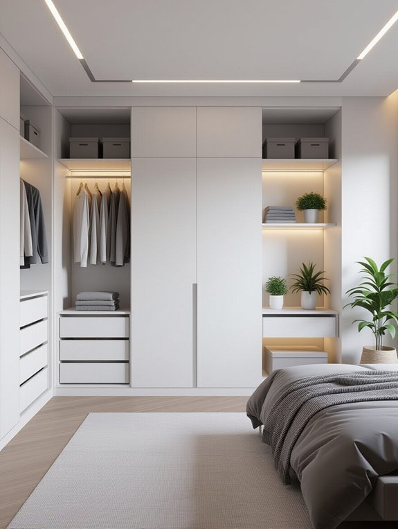 maximize bedroom storage solutions