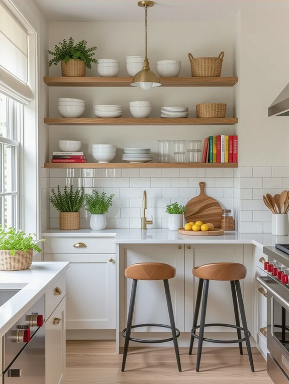 maximize corner kitchen storage