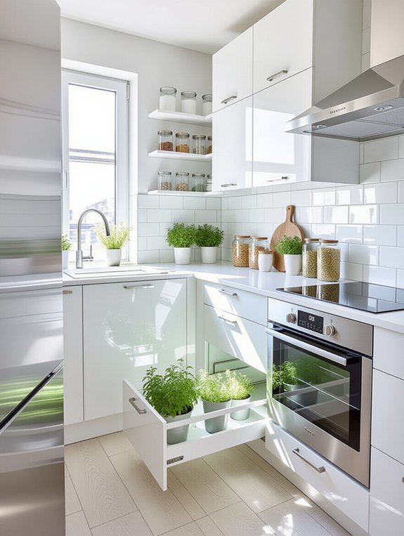 maximize kitchen space efficiently