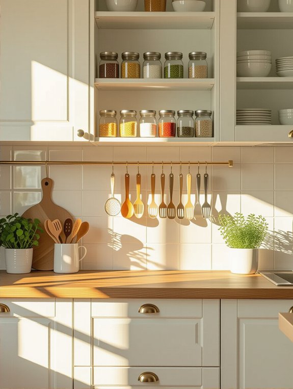 maximize kitchen storage space