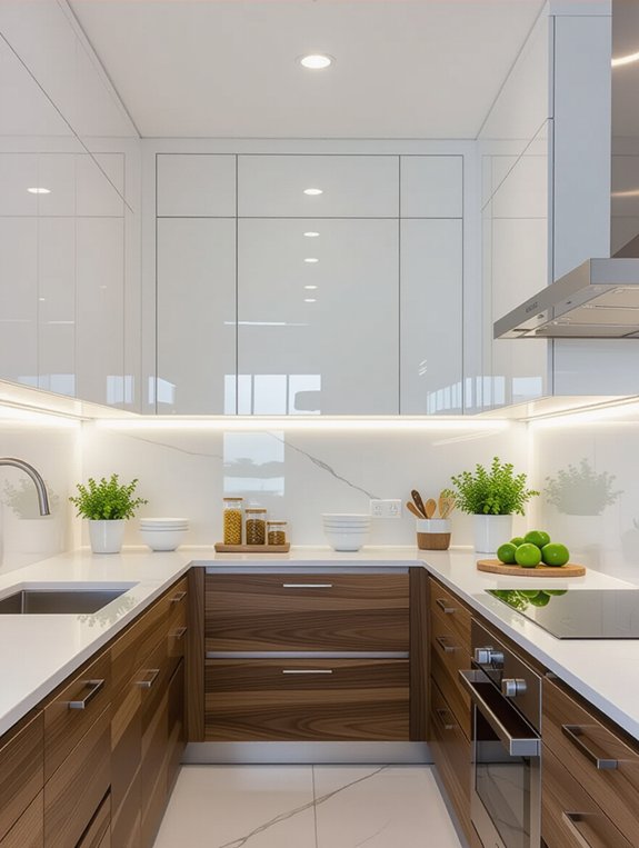maximize kitchen vertical space