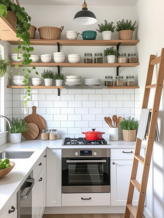 maximize kitchen vertical space