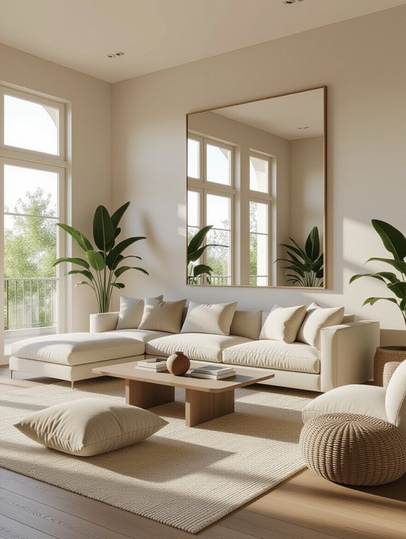 maximize light with mirrors