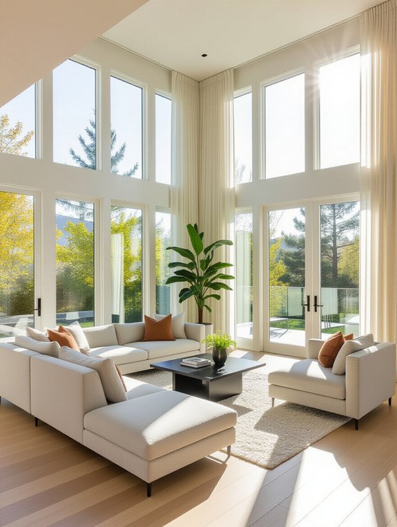 maximize natural light ambiance