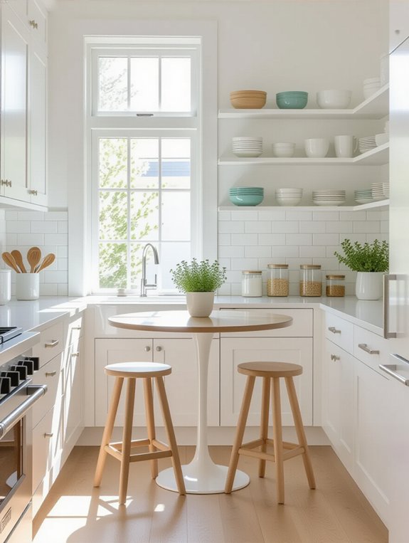 maximize space minimize clutter