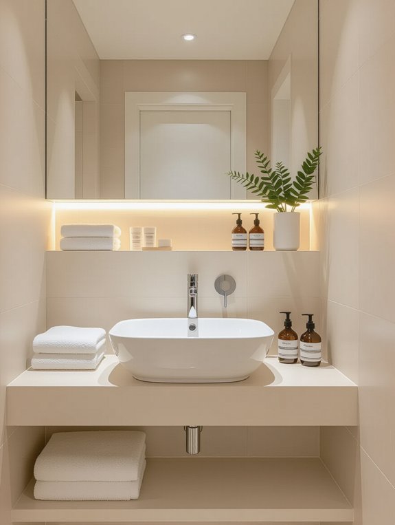 maximize space with corner sinks