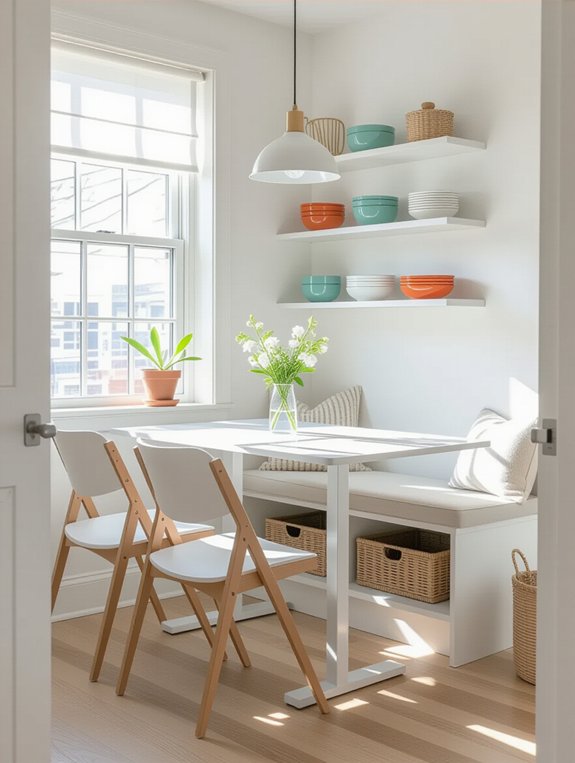 maximize space with foldables