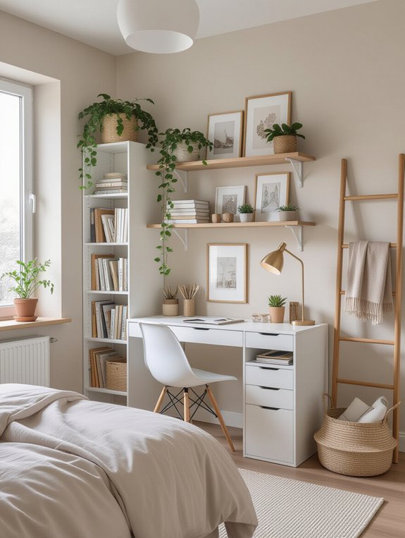 maximize vertical storage space