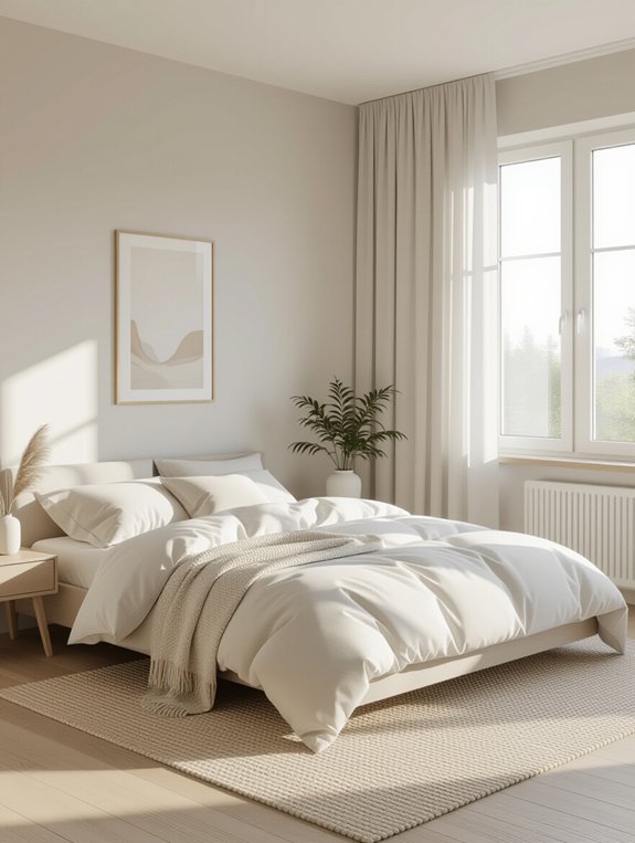 minimalist bedroom tranquility techniques