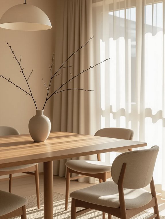 minimalist decor for serenity