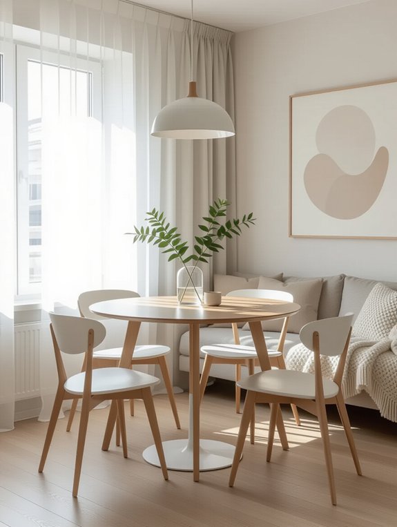 minimalist dining area essentials