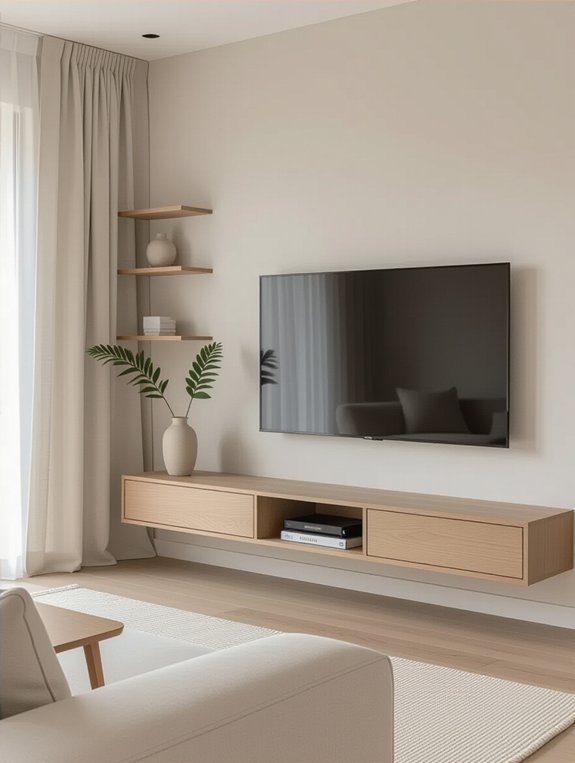 minimalist elegant living room