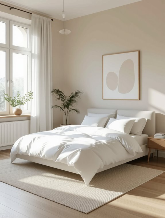 minimalist flooring for tranquility