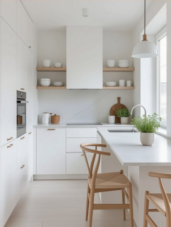 minimalist kitchen design tips