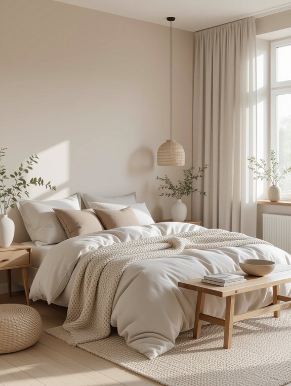 minimalist scandinavian bedroom design
