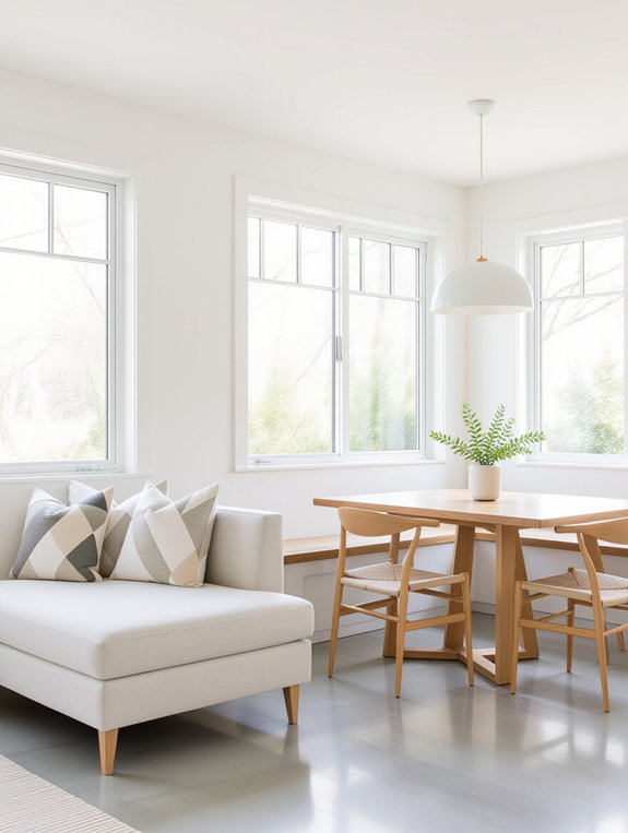 minimalist small living room