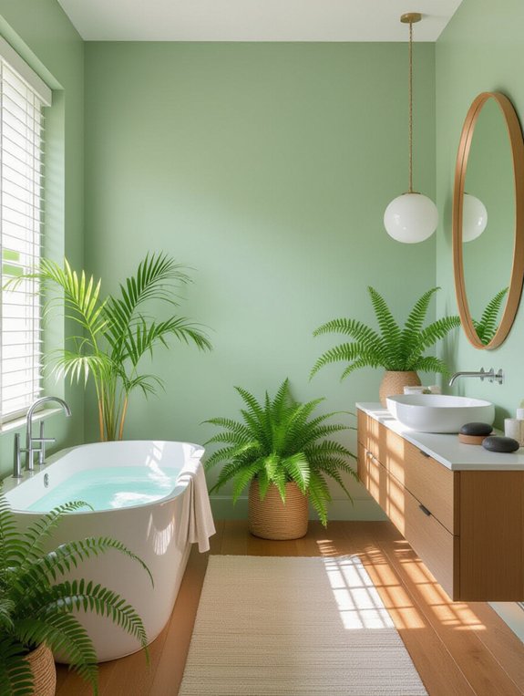 minimalist zen bathroom design