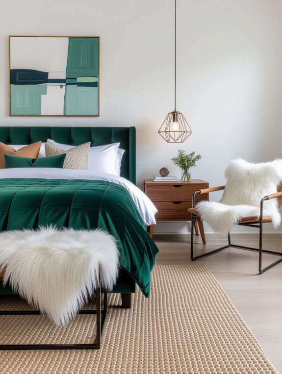 mixing textures for warmth