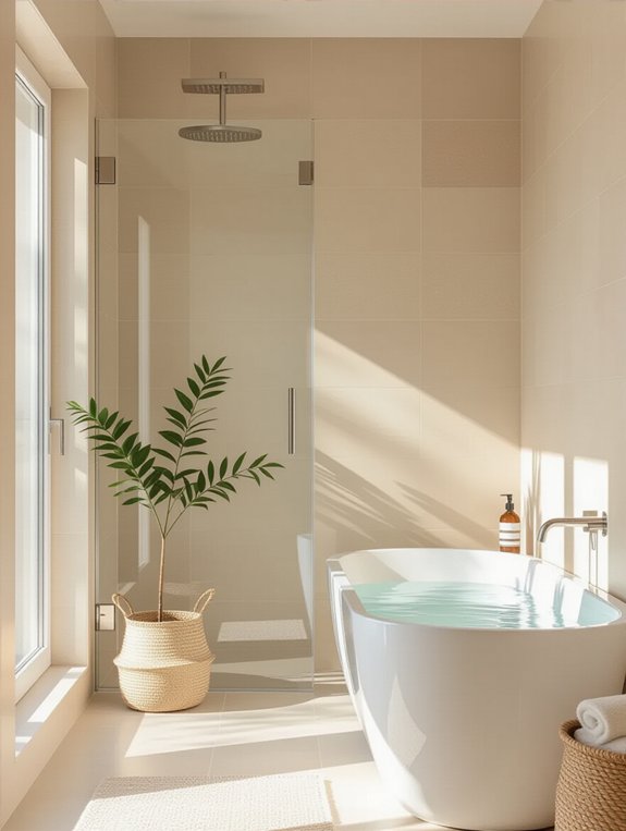 modern airy glass enclosures