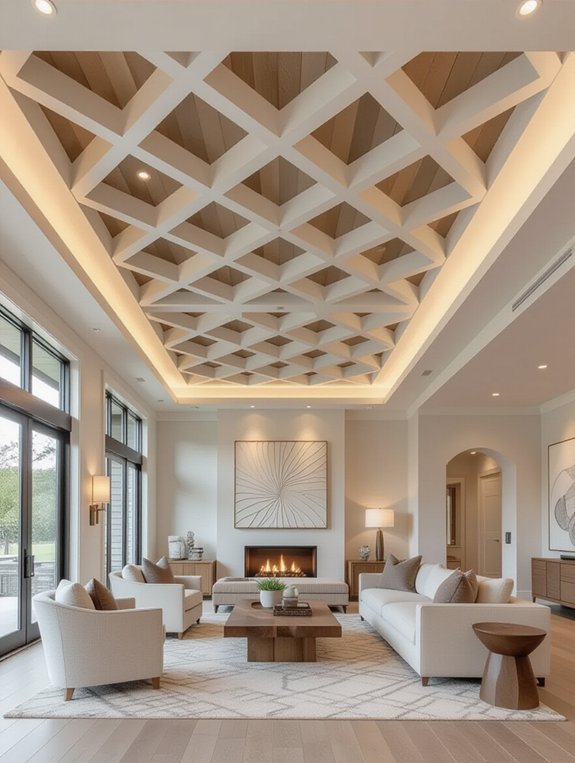 modern customizable ceiling design