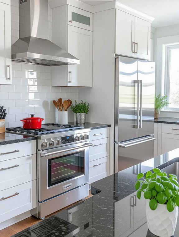 modern durable kitchen appliances