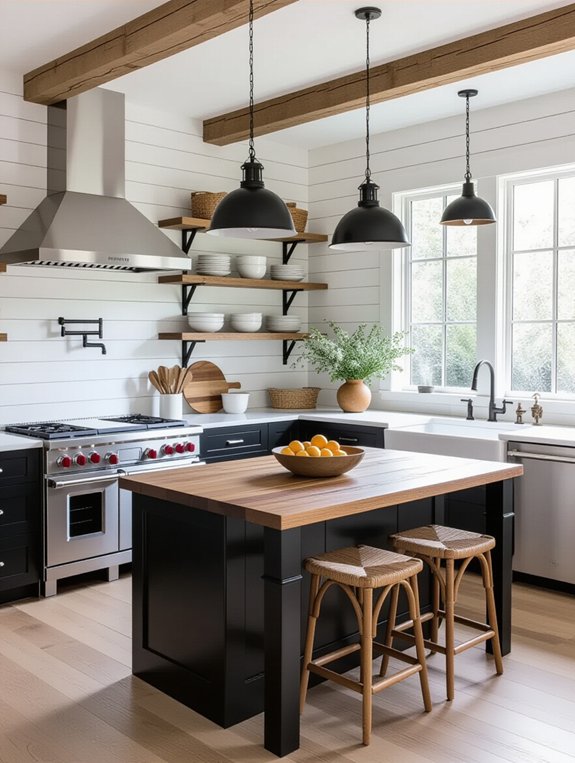 modern efficiency meets rustic charm