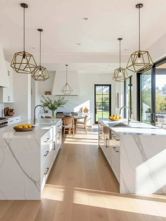 modern kitchen seamless integration