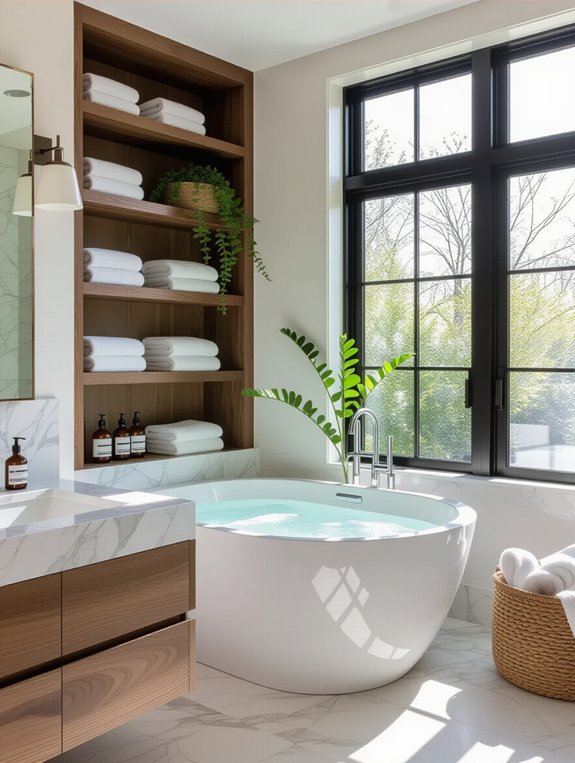 modern open shelving ideas