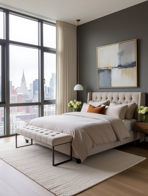 modern urban bedroom style