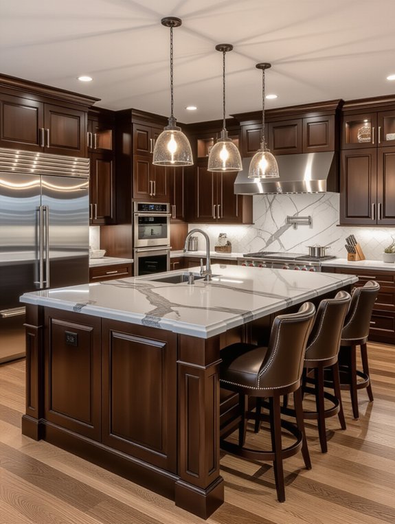 multifunctional kitchen island features