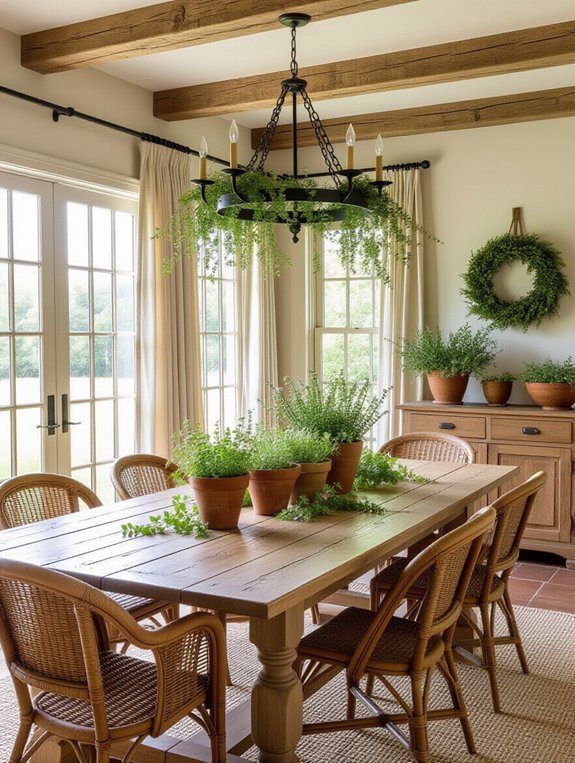 natural elements enhance decor