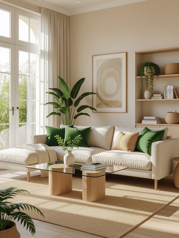 natural elements for tranquility