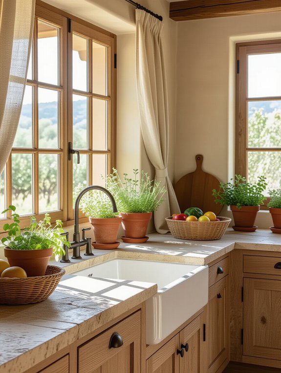 natural stone kitchen elegance