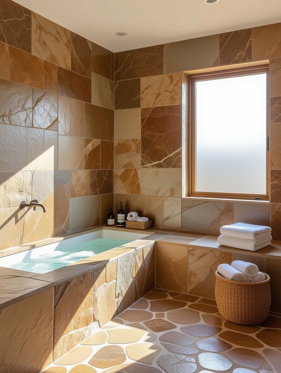 natural stone tile elegance